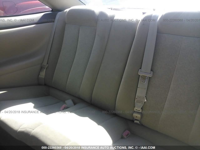 2T1CF22P11C449230 - 2001 TOYOTA CAMRY SOLARA SE/SLE თეთრი ფოტო 8