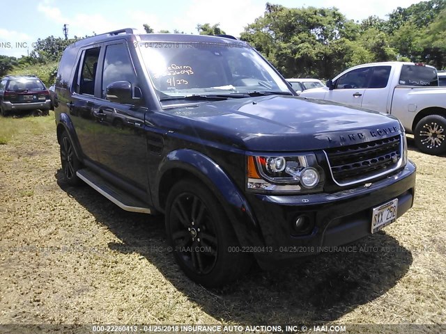 SALAG2V63GA827593 - 2016 LAND ROVER LR4 HSE BLACK photo 1