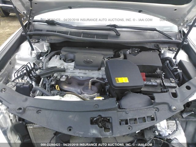 4T4BF1FK4CR271681 - 2012 TOYOTA CAMRY SE/LE/XLE 灰色 照片 10