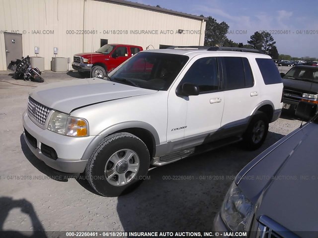 1FMZU75E42ZC23953 - 2002 FORD EXPLORER LIMITED 白色 照片 2