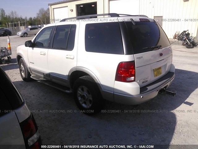 1FMZU75E42ZC23953 - 2002 FORD EXPLORER LIMITED 白色 照片 3