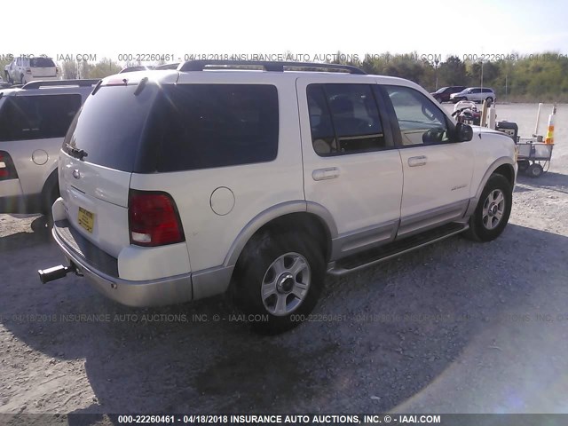 1FMZU75E42ZC23953 - 2002 FORD EXPLORER LIMITED WHITE photo 4