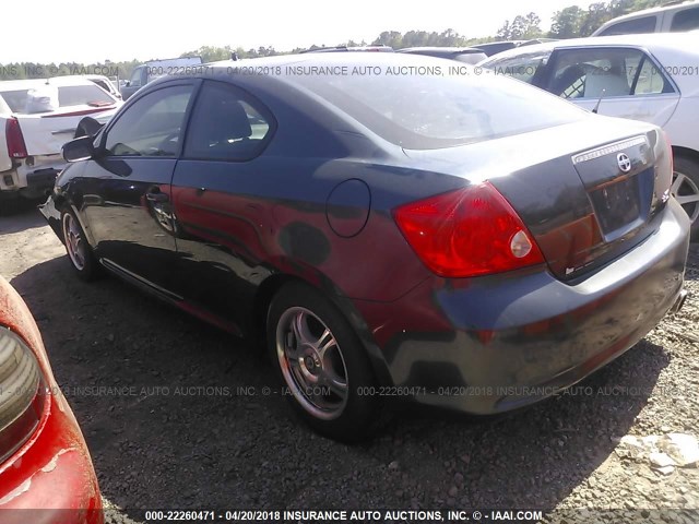 JTKDE167260065446 - 2006 TOYOTA SCION TC 灰色 照片 3