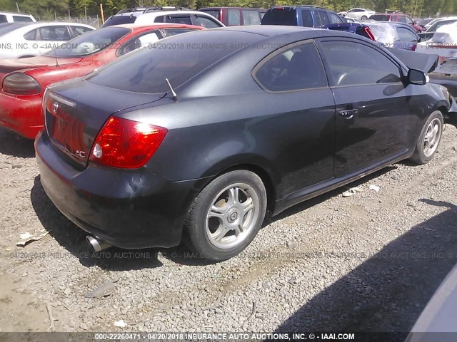 JTKDE167260065446 - 2006 TOYOTA SCION TC 灰色 照片 4