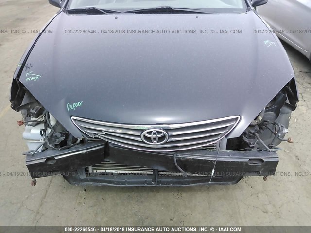 4T1BF30K65U083133 - 2005 TOYOTA CAMRY LE/XLE/SE 黑色 照片 6