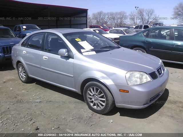 KL5JJ52Z24K972676 - 2004 SUZUKI FORENZA LX/EX SILVER photo 1