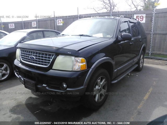 1FMDU73W13ZB00179 - 2003 FORD EXPLORER XLT/XLT SPORT/NBX BLACK photo 2