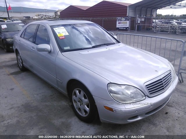 WDBNG70J32A299126 - 2002 MERCEDES-BENZ S 430 SILVER photo 1