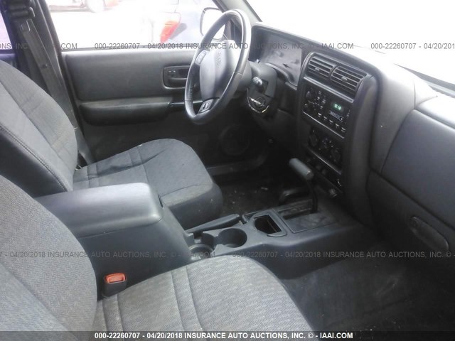 1J4FF68S3XL661378 - 1999 JEEP CHEROKEE SPORT/CLASSIC წითელი ფოტო 5