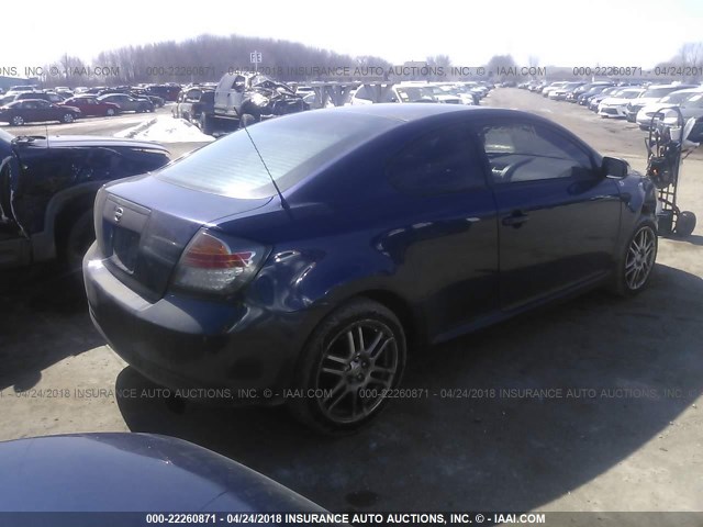 JTKDE167260130716 - 2006 TOYOTA SCION TC 蓝色 照片 4