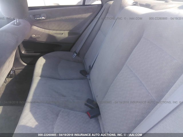 1HGCF86632A159437 - 2002 HONDA ACCORD VALUE SILVER photo 8