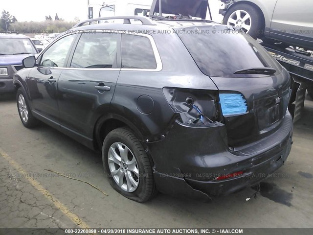 JM3TB3CV1D0423795 - 2013 MAZDA CX-9 TOURING GRAY photo 3