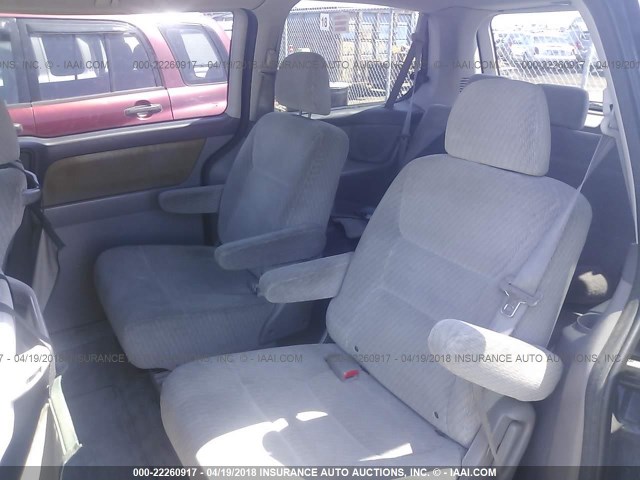 5FNRL18574B125041 - 2004 HONDA ODYSSEY LX Dark Blue photo 8