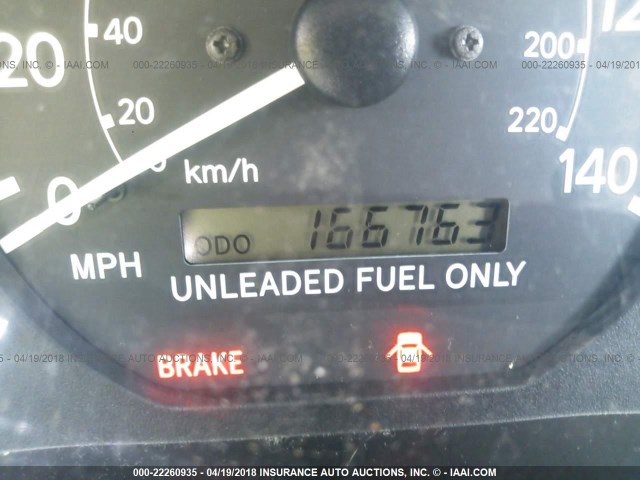 4T1BG22KXVU064315 - 1997 TOYOTA CAMRY CE/LE/XLE 蓝色 照片 7