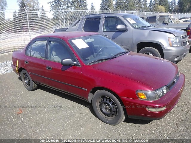 JT2AE09E5P0042803 - 1993 TOYOTA COROLLA LE/DX 红色 照片 1