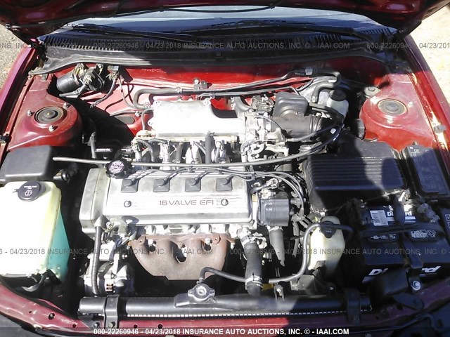 JT2AE09E5P0042803 - 1993 TOYOTA COROLLA LE/DX 红色 照片 10