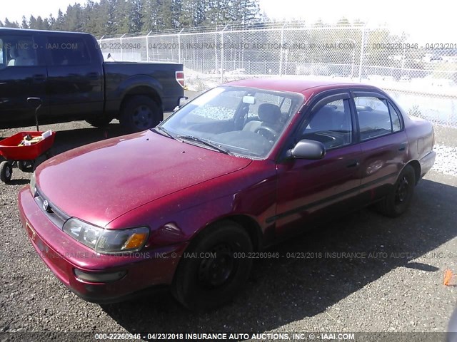 JT2AE09E5P0042803 - 1993 TOYOTA COROLLA LE/DX 红色 照片 2