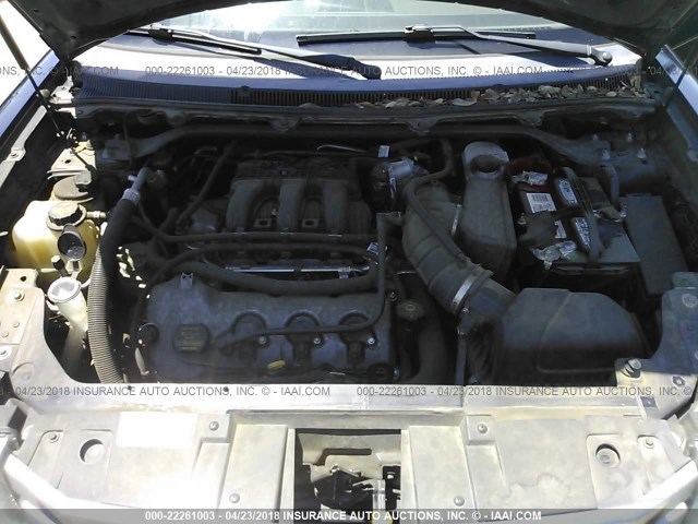 2FMHK6CC5ABA71051 - 2010 FORD FLEX SEL ლურჯი ფოტო 10