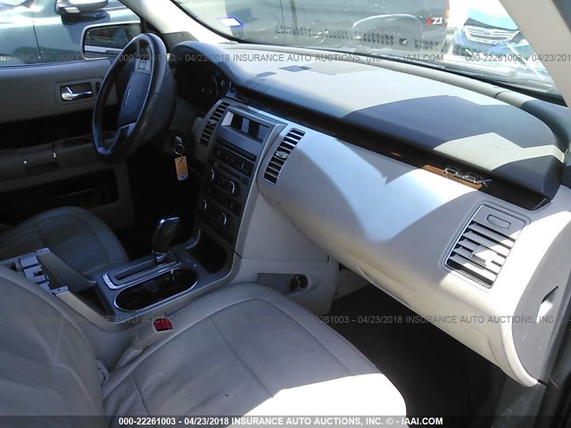 2FMHK6CC5ABA71051 - 2010 FORD FLEX SEL ლურჯი ფოტო 5