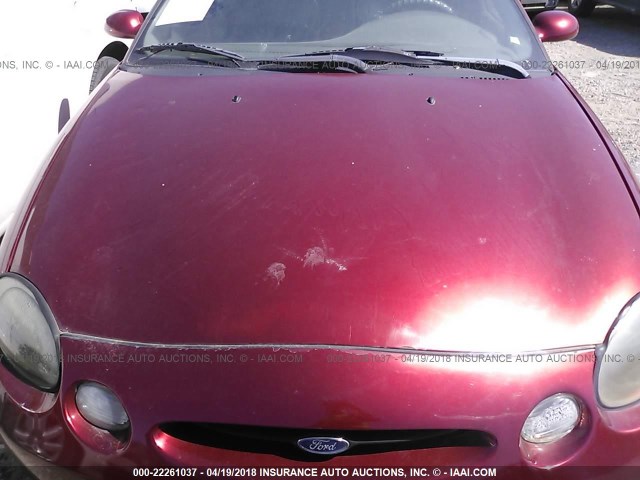 1FAFP54N3XA157119 - 1999 FORD TAURUS SHO RED photo 6