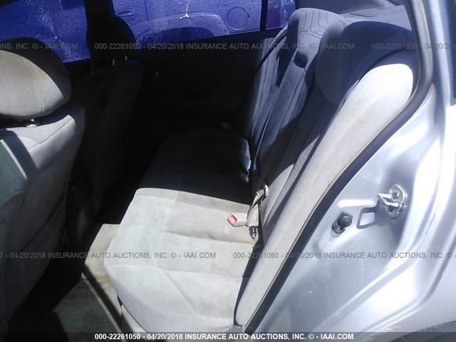 1N4AL11D94C179216 - 2004 NISSAN ALTIMA S/SL GRAY photo 8