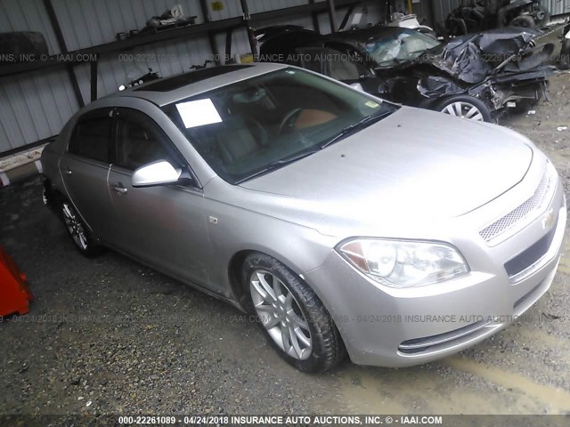 1G1ZK57788F175423 - 2008 CHEVROLET MALIBU LTZ 银色 照片 1