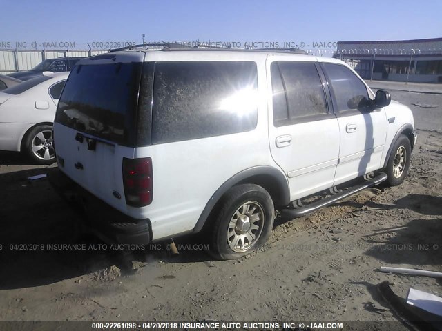 1FMRU15L12LA29234 - 2002 FORD EXPEDITION XLT 白色 照片 4