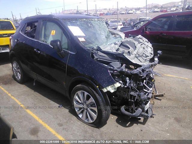 KL4CJASB0HB192321 - 2017 BUICK ENCORE PREFERRED BLACK photo 1