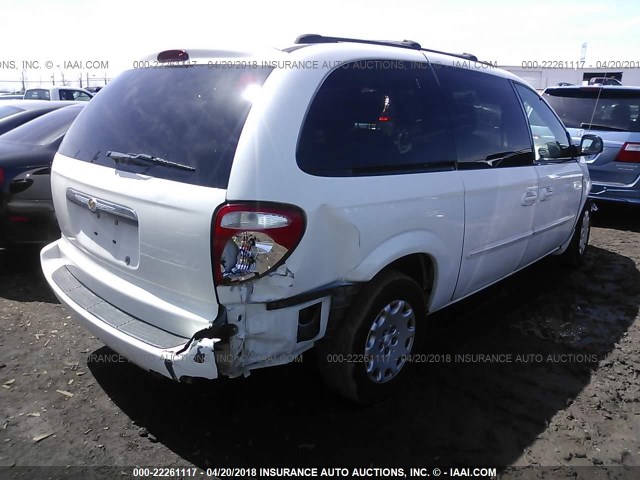 2C4GP44343R353728 - 2003 CHRYSLER TOWN & COUNTRY LX WHITE photo 4