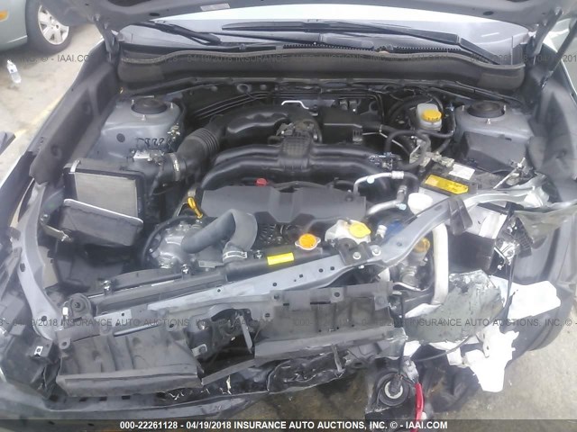 JF2SJADC3GH507391 - 2016 SUBARU FORESTER 2.5I PREMIUM GREEN photo 10