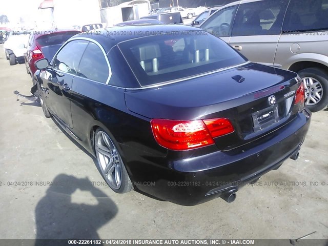 WBADX1C57BE570428 - 2011 BMW 335 IS BLACK photo 3