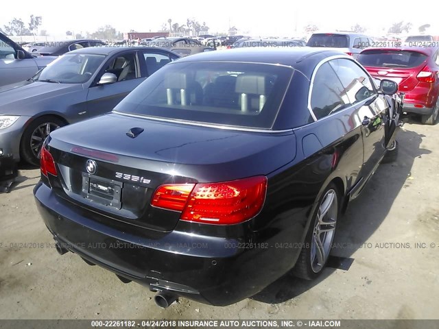 WBADX1C57BE570428 - 2011 BMW 335 IS BLACK photo 4