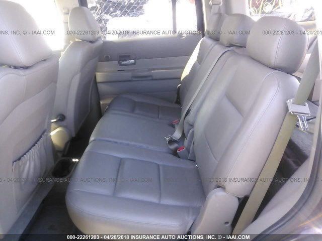 1D4HD48D44F124767 - 2004 DODGE DURANGO SLT BURGUNDY photo 8