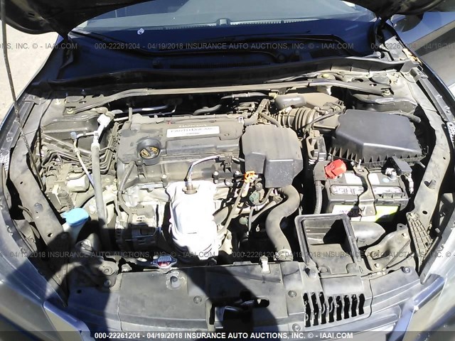 1HGCR2F5XDA145064 - 2013 HONDA ACCORD SPORT 黑色 照片 10