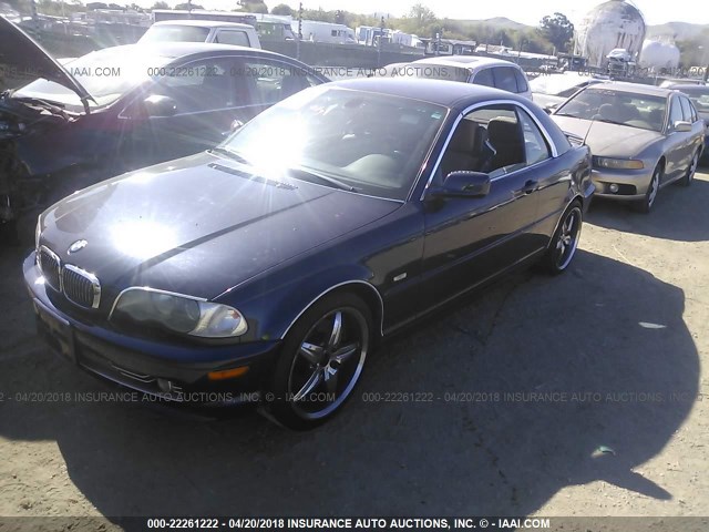 WBABS53433JU97071 - 2003 BMW 330 CI BLUE photo 2