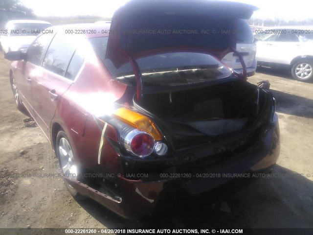 1N4AL21E27C116588 - 2007 NISSAN ALTIMA 2.5/2.5S RED photo 6