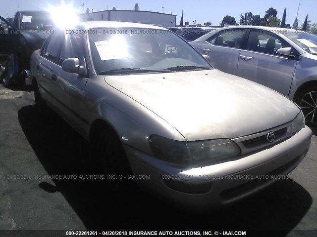 1NXBB02E0VZ521517 - 1997 TOYOTA COROLLA DX BEIGE photo 1