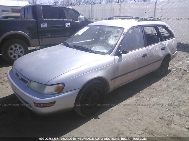 JT2EB02EXT0110138 - 1996 TOYOTA COROLLA DX BROWN photo 2