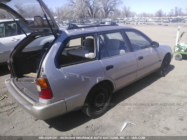 JT2EB02EXT0110138 - 1996 TOYOTA COROLLA DX BROWN photo 4