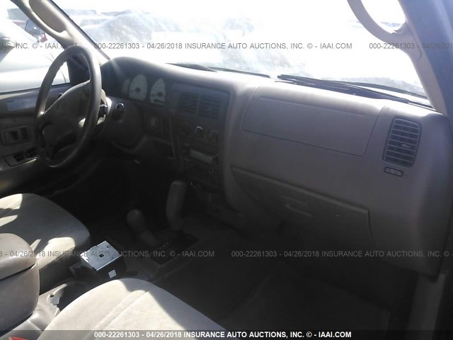 5TEHN72N54Z430568 - 2004 TOYOTA TACOMA DOUBLE CAB შავი ფოტო 5