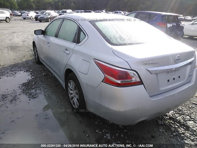 1N4AL3AP5DN530276 - 2013 NISSAN ALTIMA 2.5/S/SV/SL SILVER photo 3