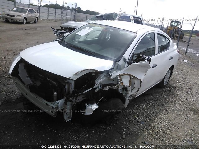 3N1CN7AP8HL859406 - 2017 NISSAN VERSA S/S PLUS/SV/SL WHITE photo 2