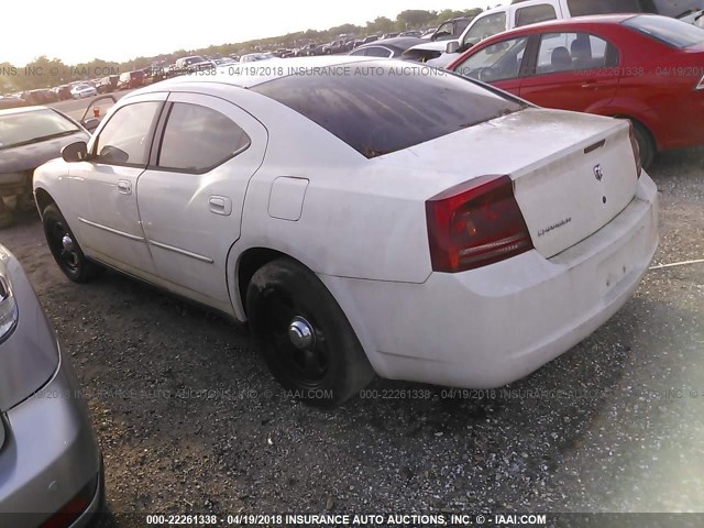 2B3LA43H27H749201 - 2007 DODGE CHARGER SE/SXT WHITE photo 3