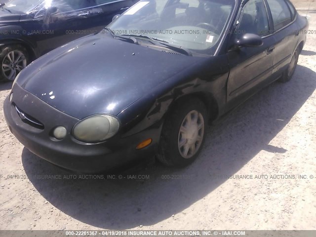 1FAFP52U4WA156277 - 1998 FORD TAURUS LX/SE BLACK photo 6