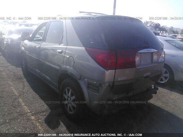 3G5DB03E92S507758 - 2002 BUICK RENDEZVOUS CX/CXL Champagne photo 3