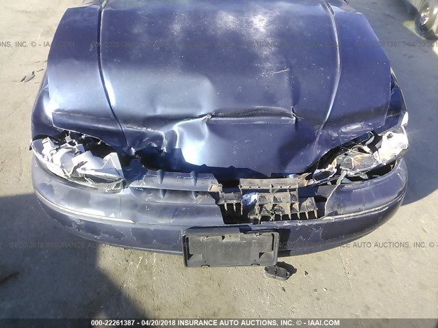 2G1WL52M8W1121668 - 1998 CHEVROLET LUMINA LS BLUE photo 6