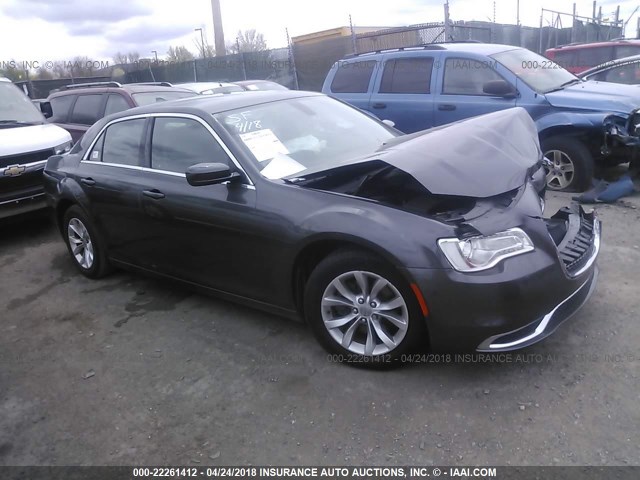 2C3CCAAG0FH803213 - 2015 CHRYSLER 300 LIMITED GRAY photo 1