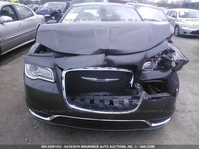 2C3CCAAG0FH803213 - 2015 CHRYSLER 300 LIMITED GRAY photo 6