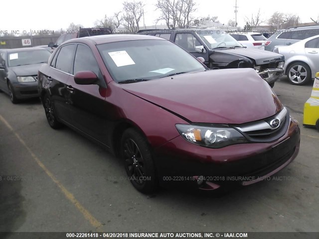 JF1GE6B64BH508678 - 2011 SUBARU IMPREZA 2.5I PREMIUM 红色 照片 1