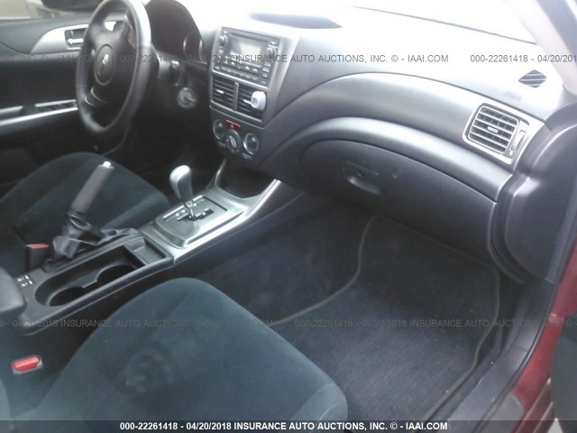 JF1GE6B64BH508678 - 2011 SUBARU IMPREZA 2.5I PREMIUM 红色 照片 5